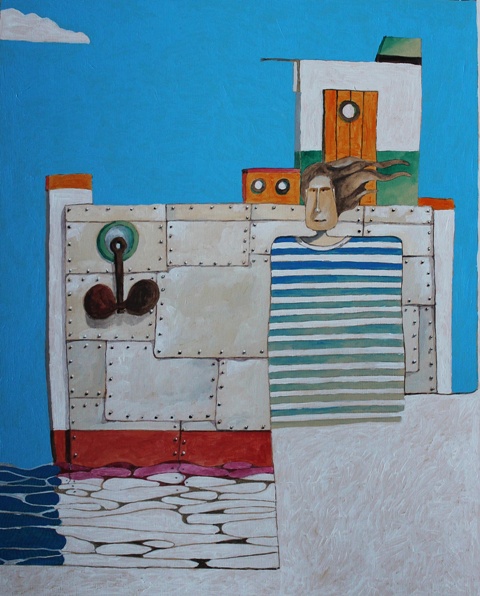 Rusty ship